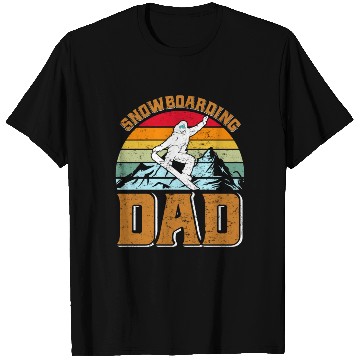 Discover Snowboarding Dad Snowboard Daddy Freestyler T Shirts