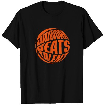 Discover Hardwork Beats Talent Lover Pro Player Basketball T Shirts