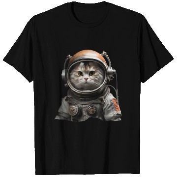 Discover Space Feline: Cat Astronaut Adventure T Shirts