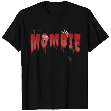 Discover mombie; scary; blood; zombie; halloween; mom; T Shirts
