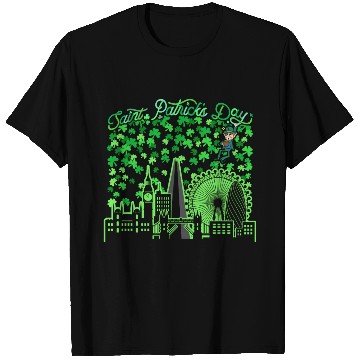 Discover Saint Patrick's Day London United Kingdom T Shirts