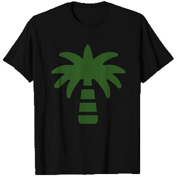 Discover Green Everywhere Elegant Palm Tree T Shirts