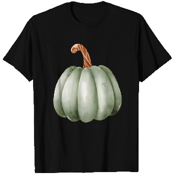 Discover Green Pumpkin Watercolor T Shirts