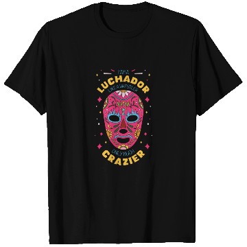 Discover Mexican Wrestling Wrestler Lucha Libre Mask Mexico T Shirts