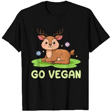 Discover Deer Design for proud Vegans T Shirts