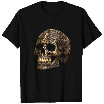Discover Golden Skull T Shirts