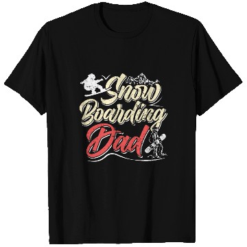 Discover Snowboarding Dad Snowboard Daddy Freestyler T Shirts