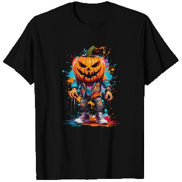 Discover Scary Pumpkin Punk T Shirts