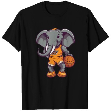 Discover Basketball elephant T Shirts