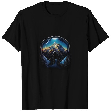 Discover Skiing Ski Googles Mountains Alps Skier T Shirts