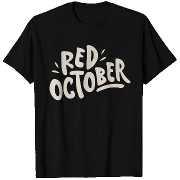 Discover red october phillies T Shirts