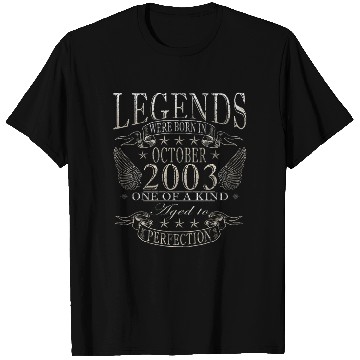 Discover october 2003 Anniversary october 2003 october T Shirts