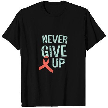 Discover Never Give Up HIV Awareness - Inspiring Resilience T Shirts