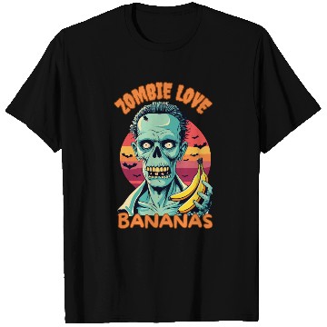 Discover Zombie Love Bananas Halloween T Shirts