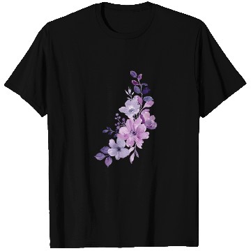 Discover Lavender beautyfull desing T Shirts for girl