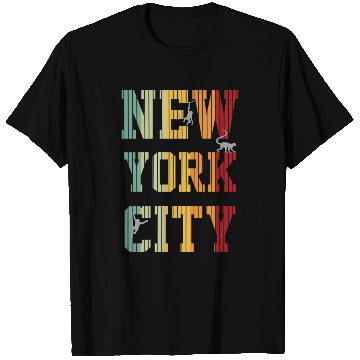 Discover New York City Monkey T Shirts graphique