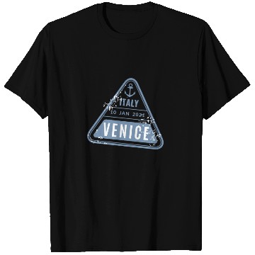 Discover Venice Gondola Italy Venezia T Shirts