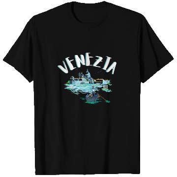 Discover Venice Gondola Italy Venezia T Shirts