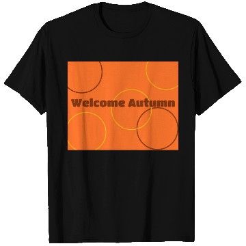 Discover Autumn Seasonal Colors and Shapes T Shirts