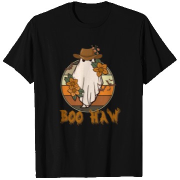 Discover BOO HAW Western Halloween T Shirts