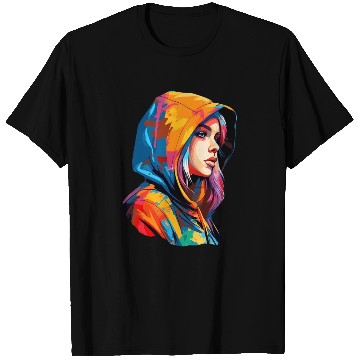 Discover The Hooded Girl T Shirts