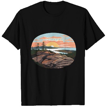 Discover Cadillac Mountain Sunrise T Shirts