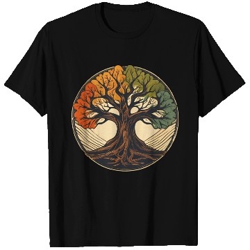 Discover Tree / Wood / Forst / Tree of Life / Leaves T Shirts
