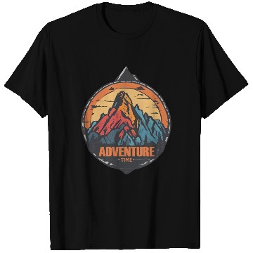 Discover Adventure / Mountains / Old School / Retro T Shirts