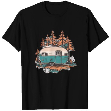 Discover Camper / camping / Wildness / Tree / Forest T Shirts