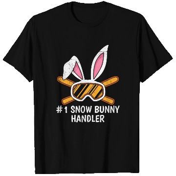 Discover Snow Bunny Handler Number 1 Ski Bunnies Ski T Shirts