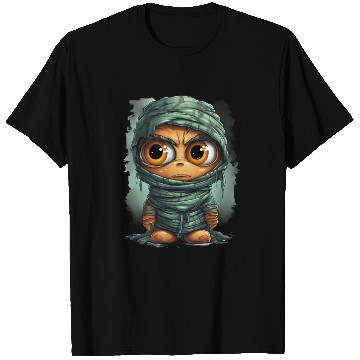 Discover Halloween Spooky Cartoon Mummy T Shirts