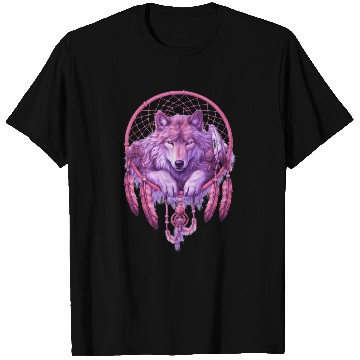 Discover Moonlit Serenade Wolf T Shirts