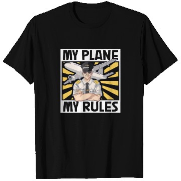 Discover Pilot Aviation Airplane Airline Future Pilots T Shirts