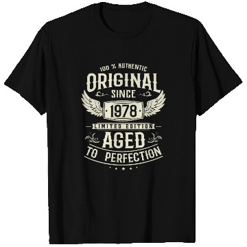Discover 1978 Vintage Birthday Gift T Shirts