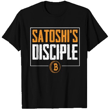 Discover Satoshi's Disciple Bitcoin Logo T Shirts