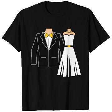 Discover Wedding clothes bride groom T Shirts