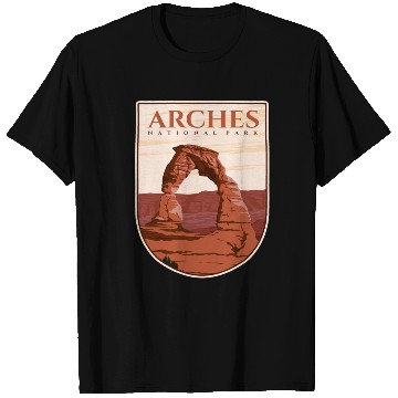 Discover Arches National Park Stickers T Shirts