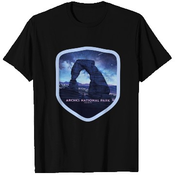Discover Arches National Park Stickers T Shirts