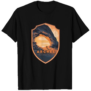 Discover Arches National Park Stickers T Shirts