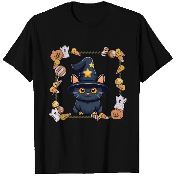 Discover HALLOWEEN KITTY T Shirts
