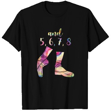 Discover Ballet Vintage And 5,6,7,8 Ballarina Ballet Girl T Shirts