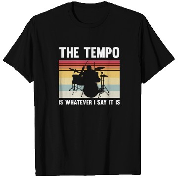 Discover Novelty Drums Drum Loud Music Sounds Bassist T Shirts