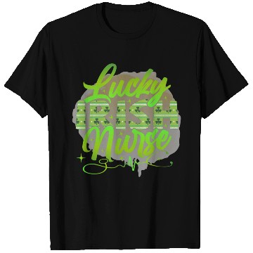 Discover Lucky Irish Nurse T Shirts