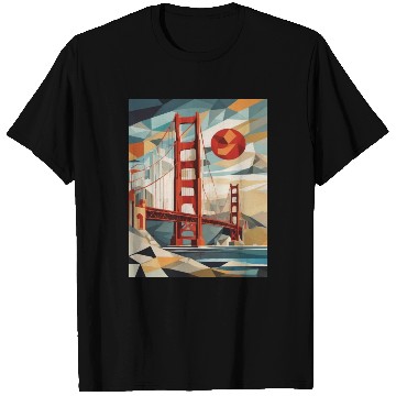 Discover Golden Gate Bridge California T Shirts, Golden Gate