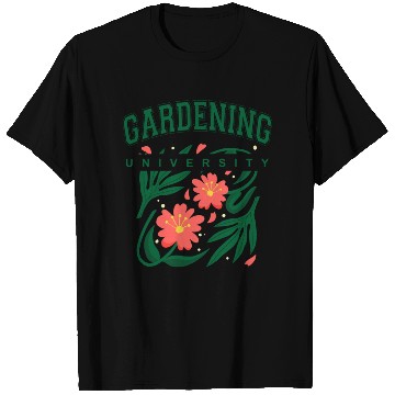 Discover Gardening University Design T Shirts