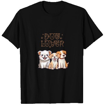 Discover 3 Cute Dogs for Dog Lovers T Shirts