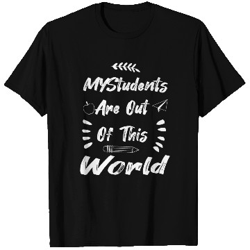 Discover Teacher gift Students funny Cute World Design T Shirts