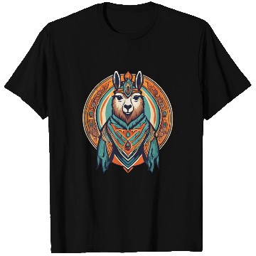 Discover Lama / Animal / Zoo / colored / Comic T Shirts