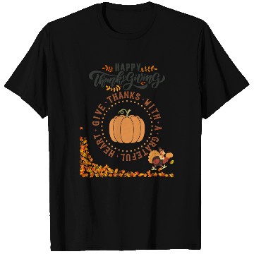 Discover "Happy Thanksgiving Gratitude" T Shirts