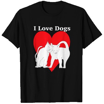 Discover I love dogs T Shirts